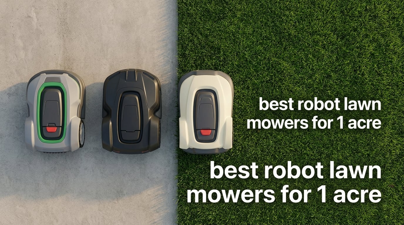 best robot lawn mowers for 1 acre