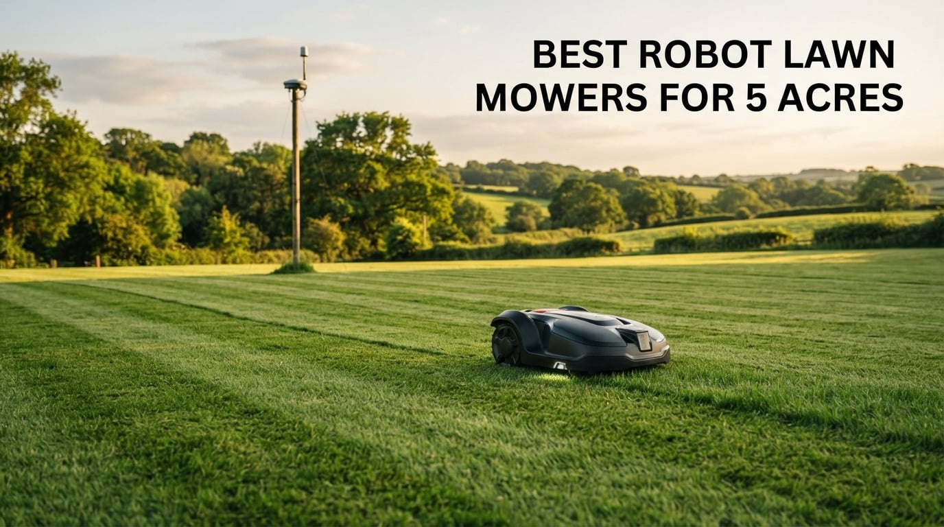 best robot lawn mowers for 5 acres