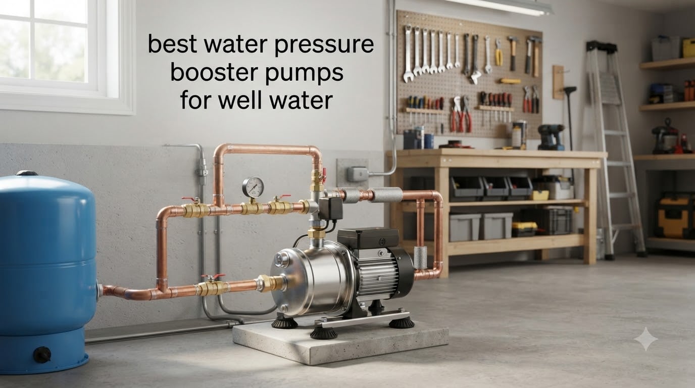 best water pressure booster pumps for well water