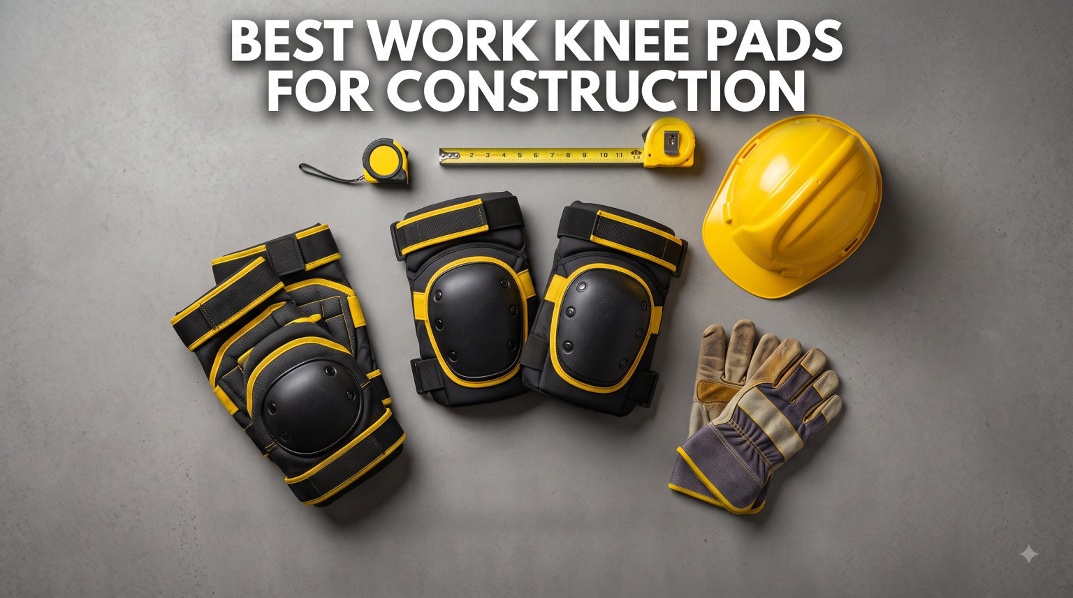 best work knee pads for construction