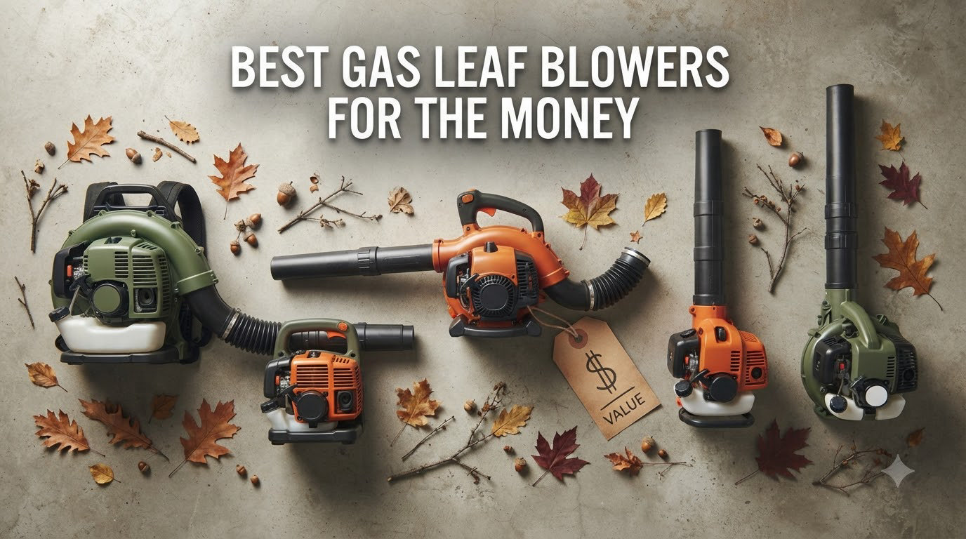 best gas leaf blowers for the money