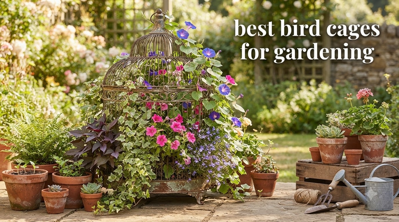 best bird cages for gardening