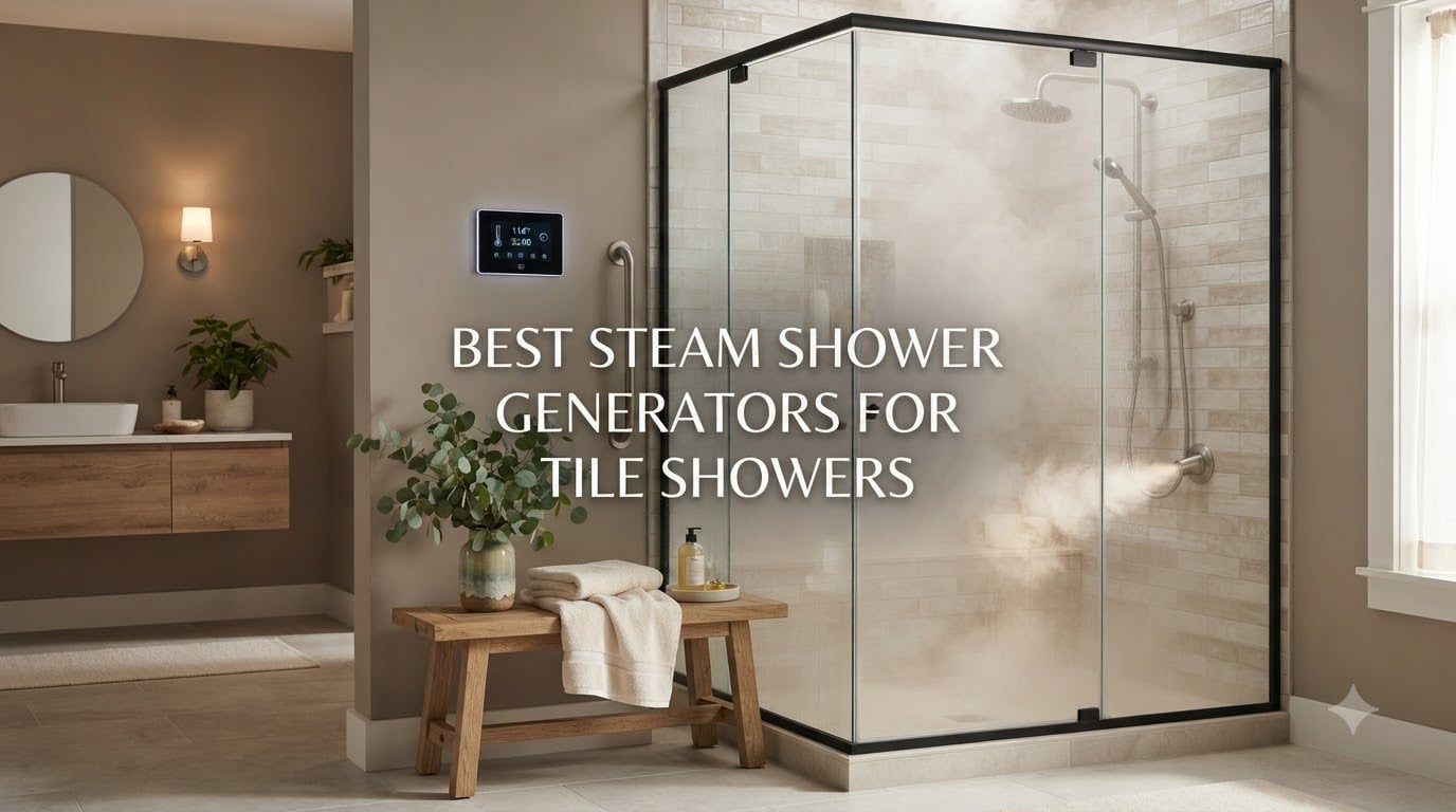 best steam shower generators for tile showers