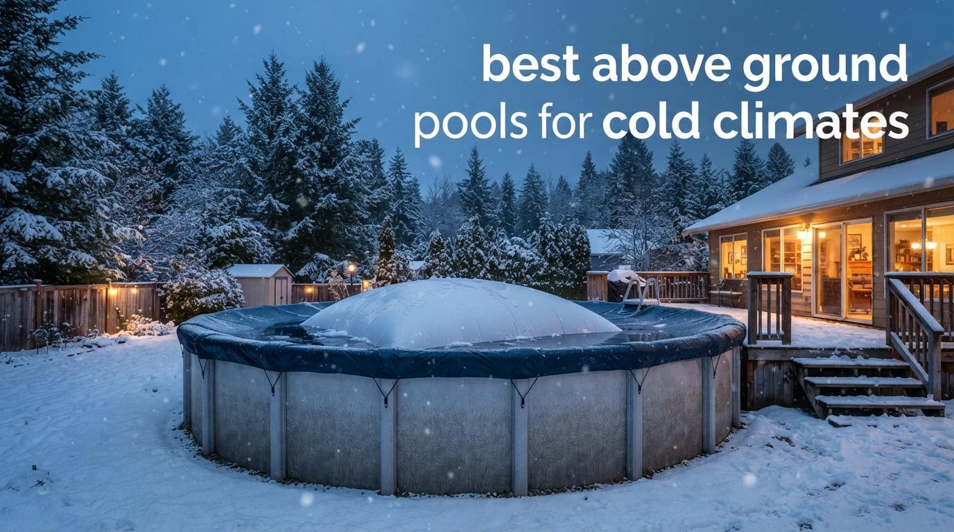 best above ground pools for cold climates