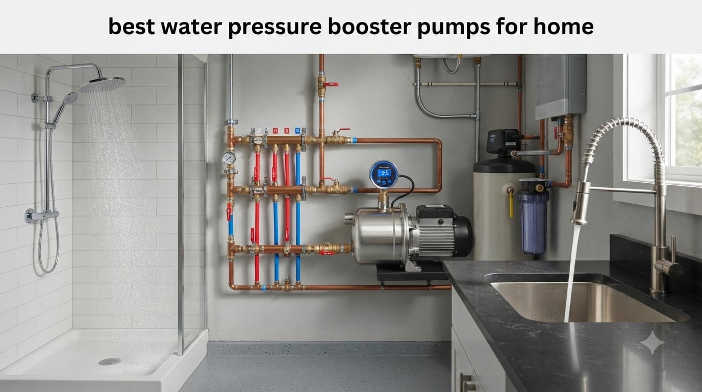 best water pressure booster pumps for home