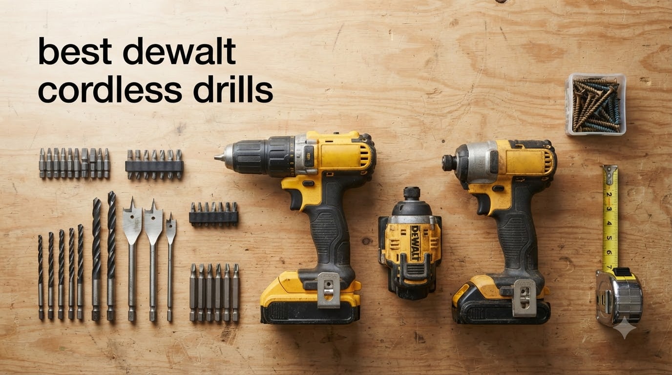best dewalt cordless drills