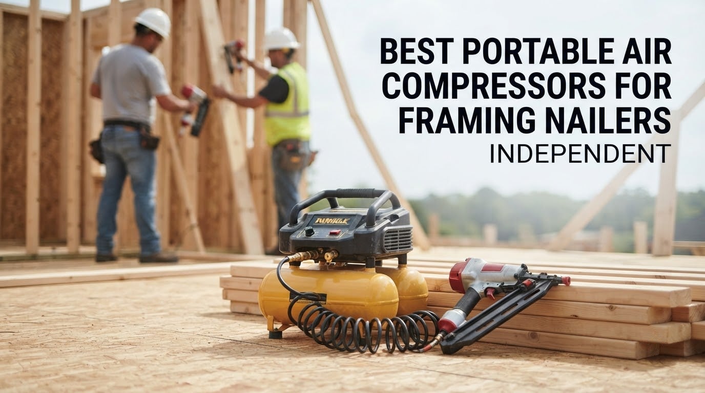 best portable air compressors for framing nailers independent