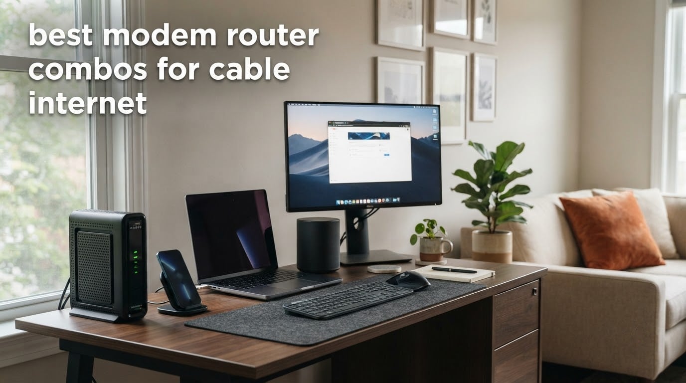 best modem router combos for cable internet