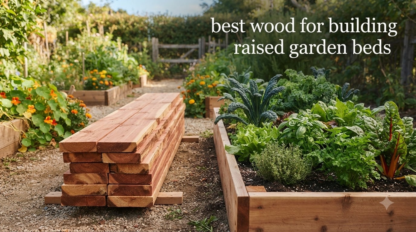 best wood for building raised garden beds