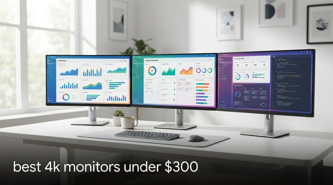 best 4k monitors under $300