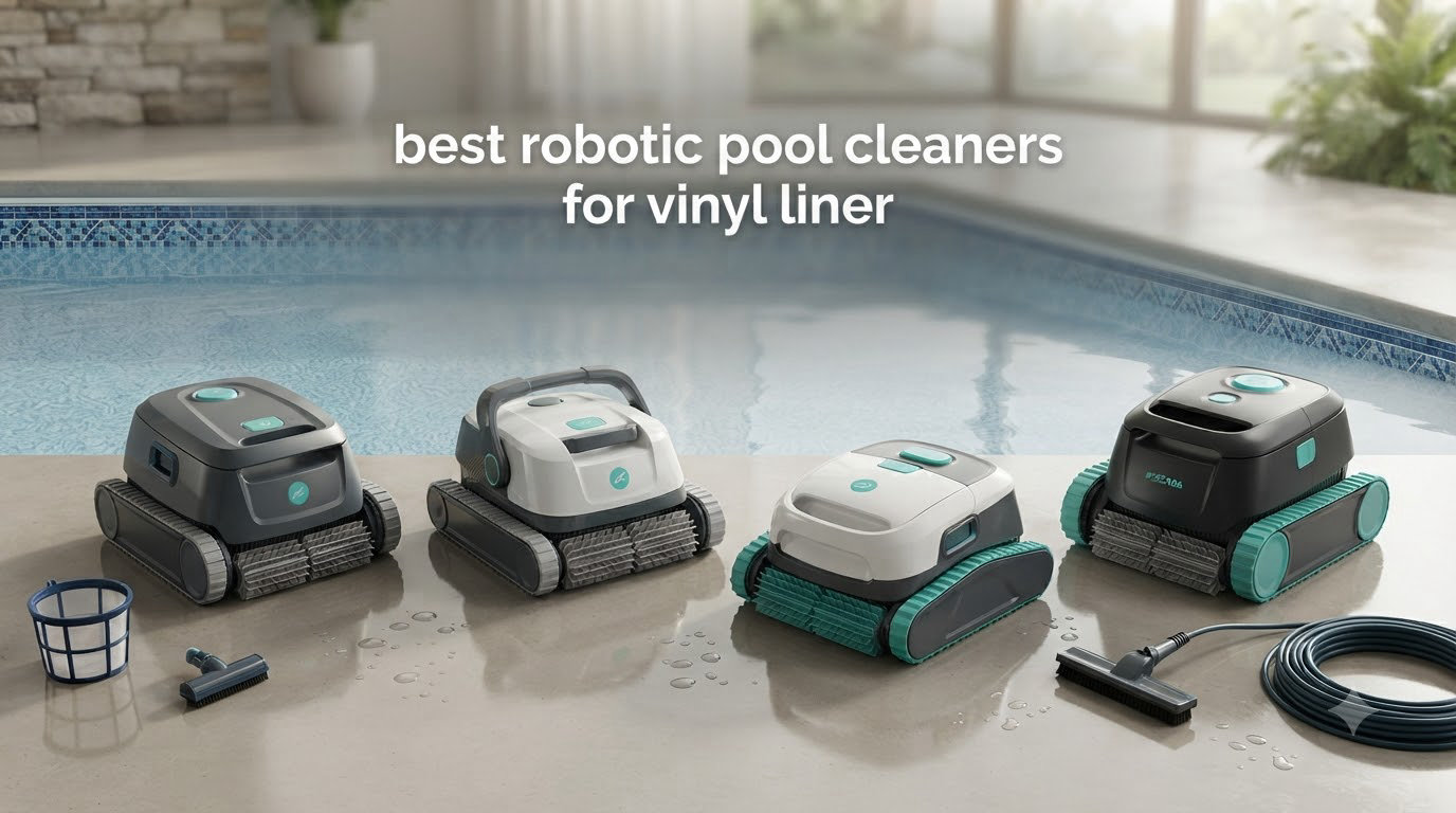 best robotic pool cleaners for vinyl liner