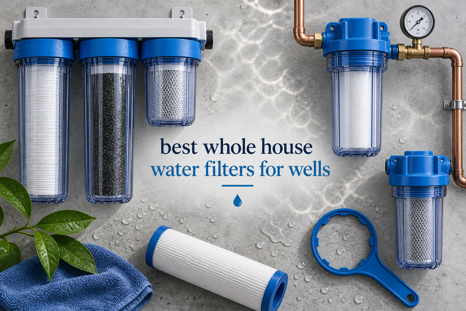 best whole house water filters for wells