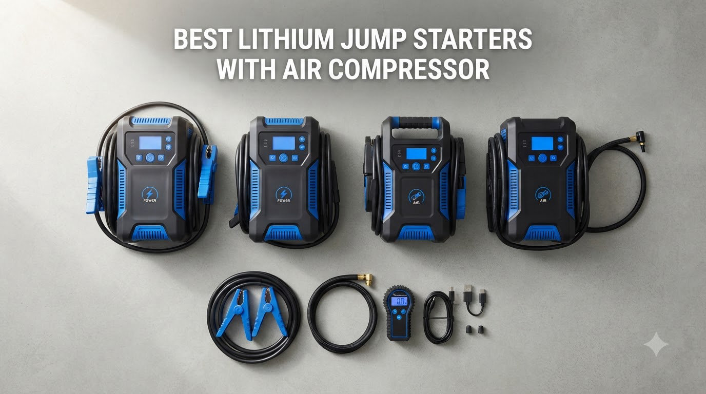 best lithium jump starters with air compressor
