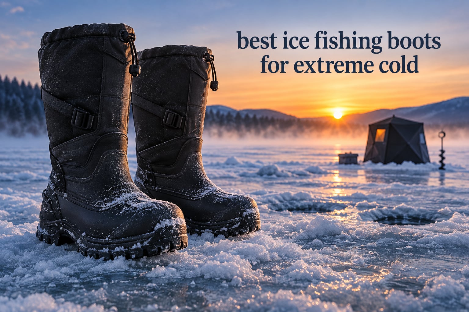 best ice fishing boots for extreme cold