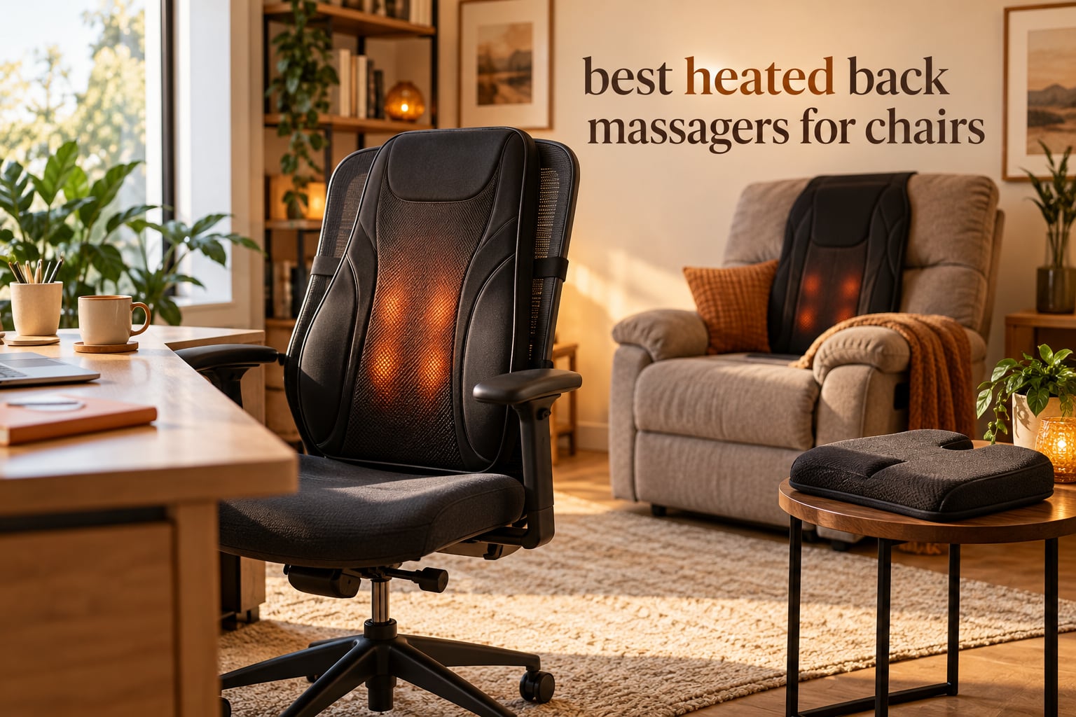 best heated back massagers for chairs
