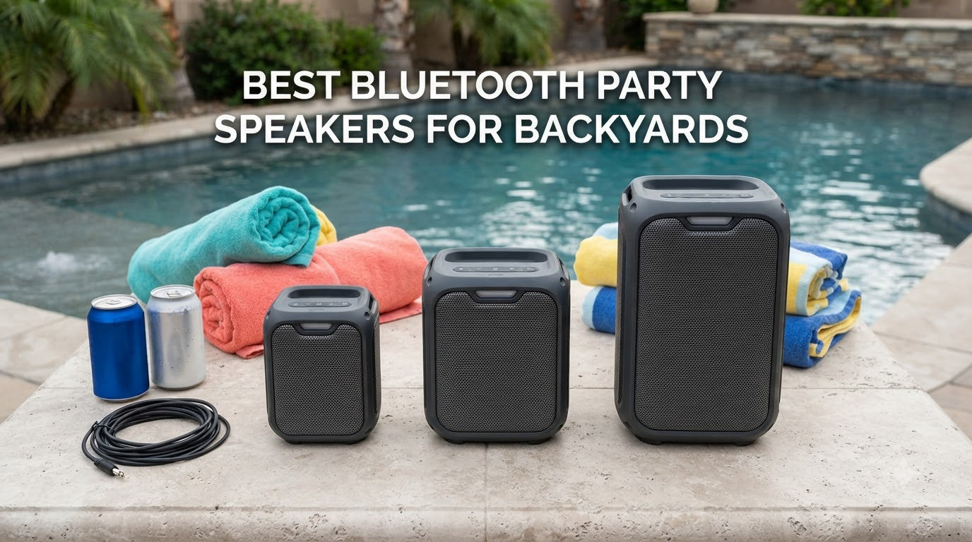 best bluetooth party speakers for backyards