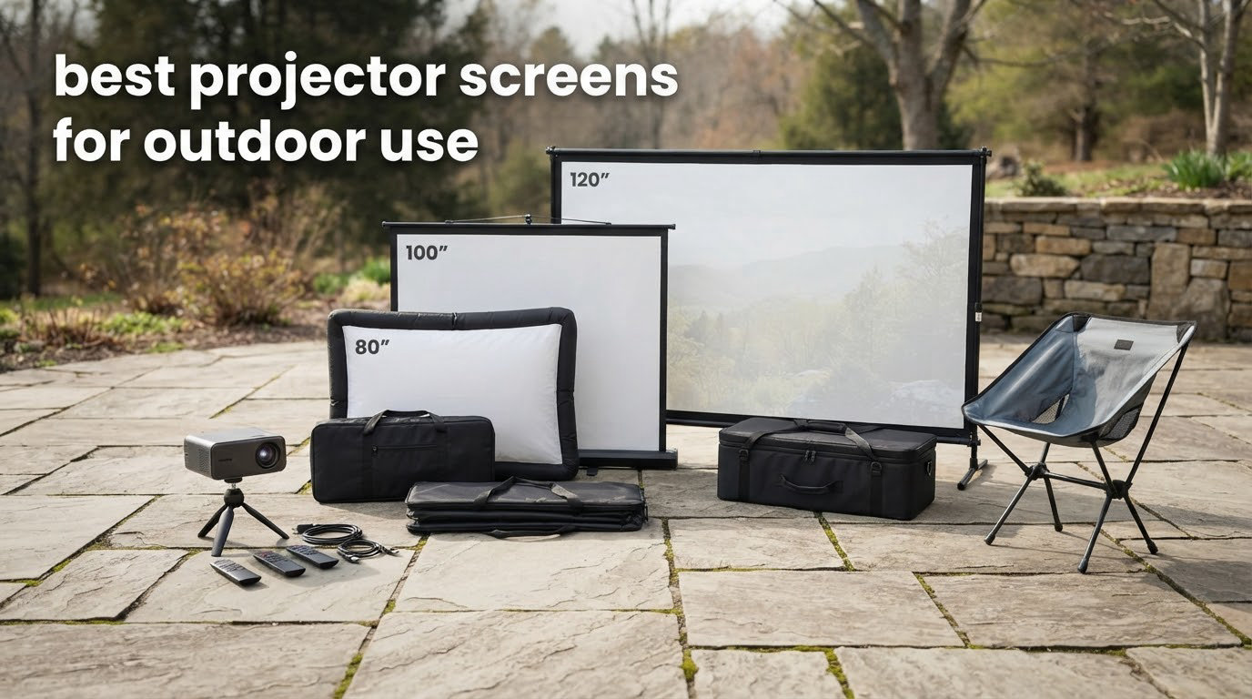 best projector screens for outdoor use