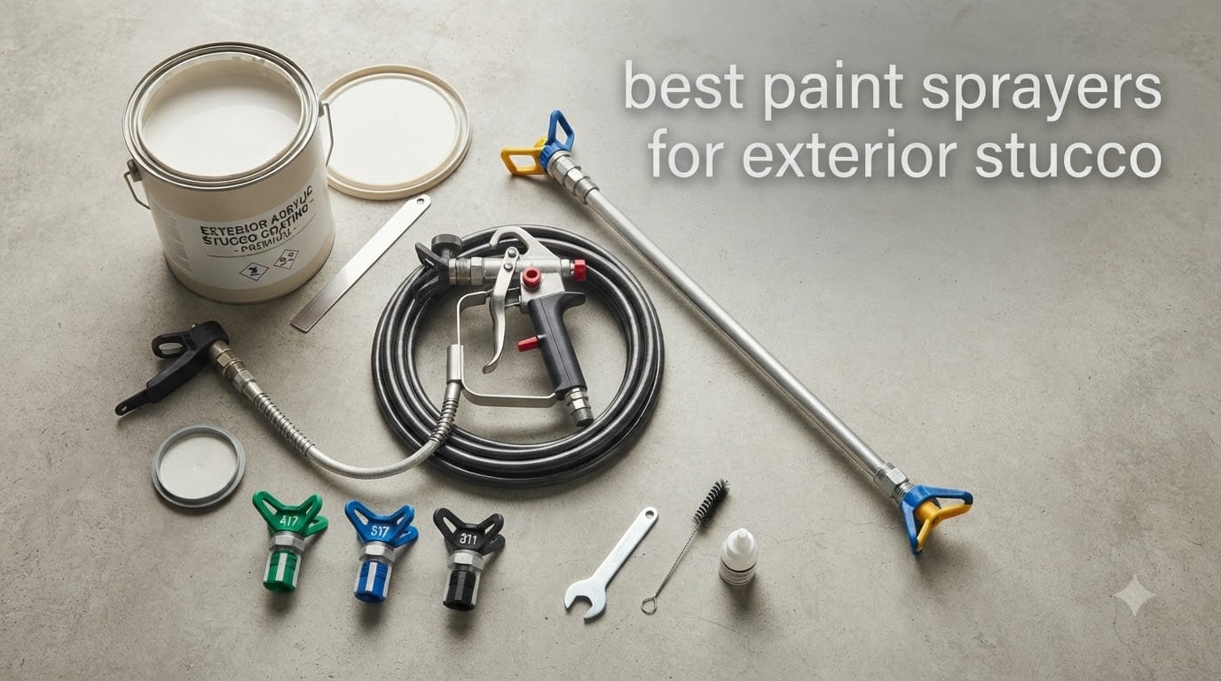 best paint sprayers for exterior stucco