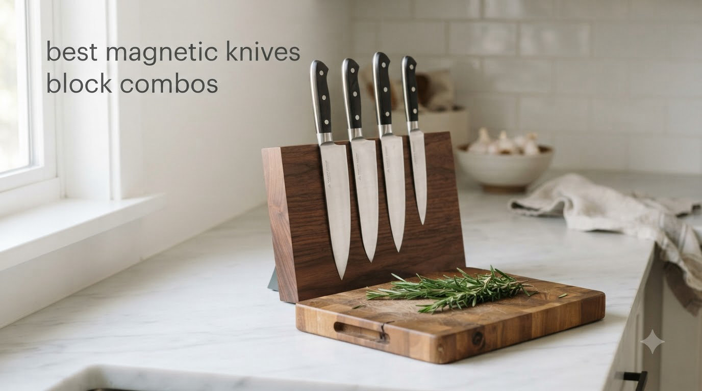 best magnetic knives block combos