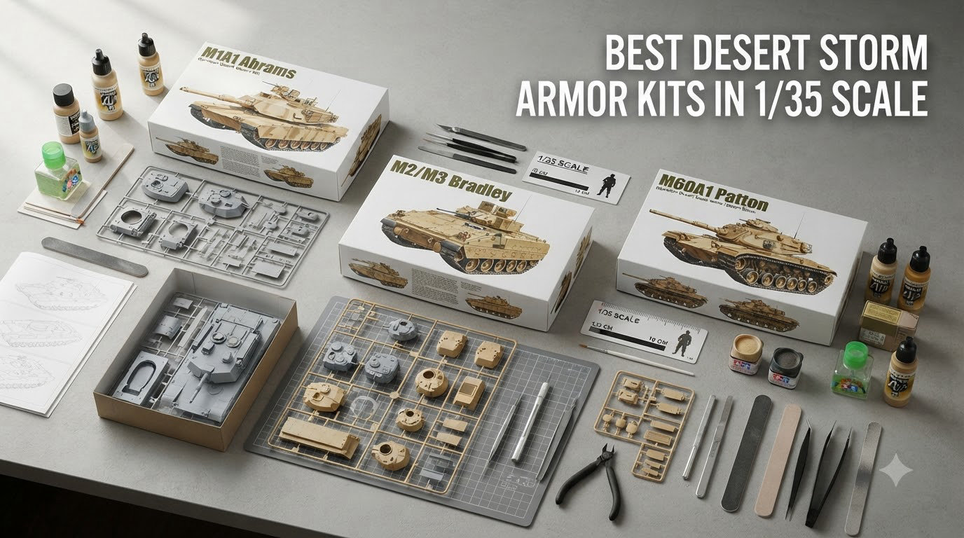 best desert storm armor kits in 1/35 scale