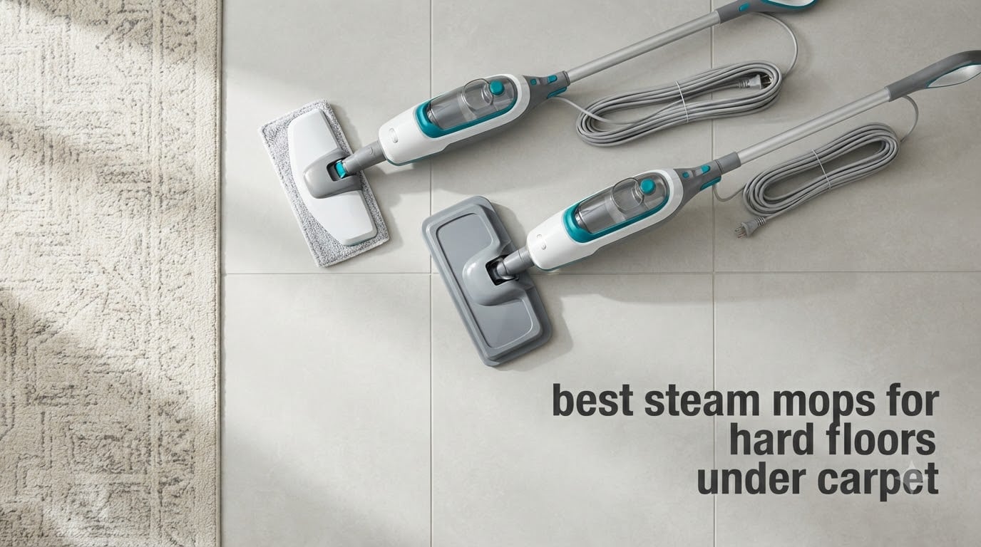 best steam mops for hard floors under carpet