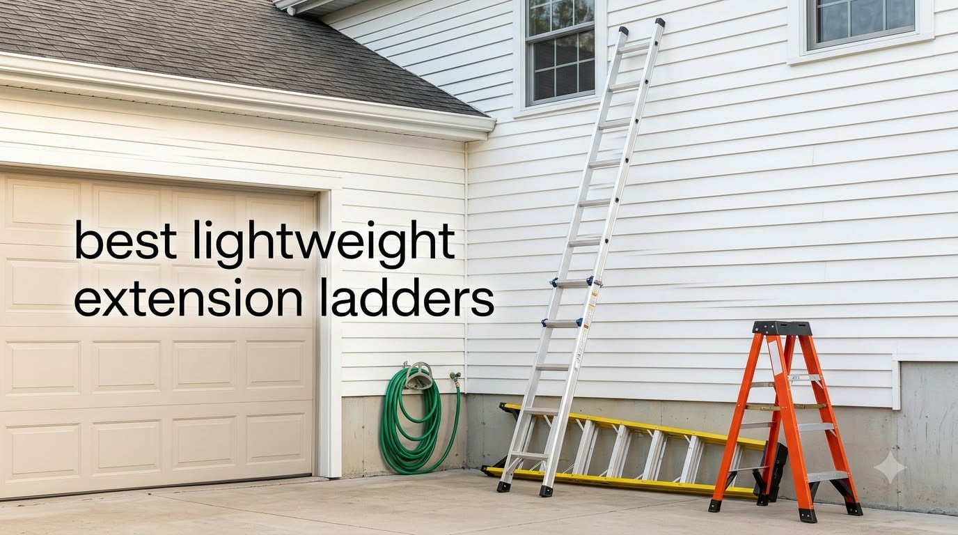 best lightweight extension ladders