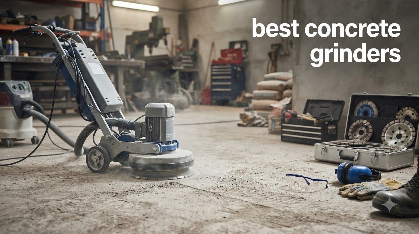 best concrete grinders