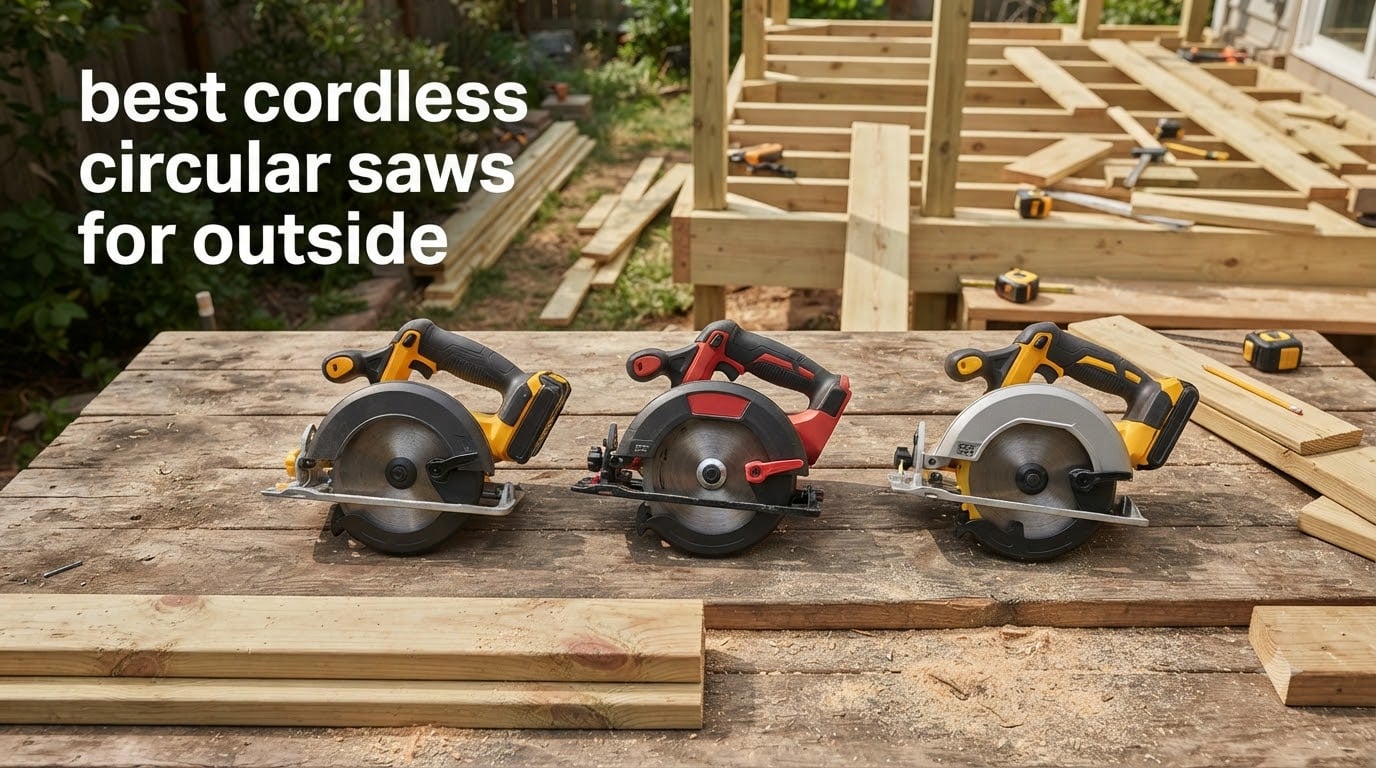 best cordless circular saws for outside