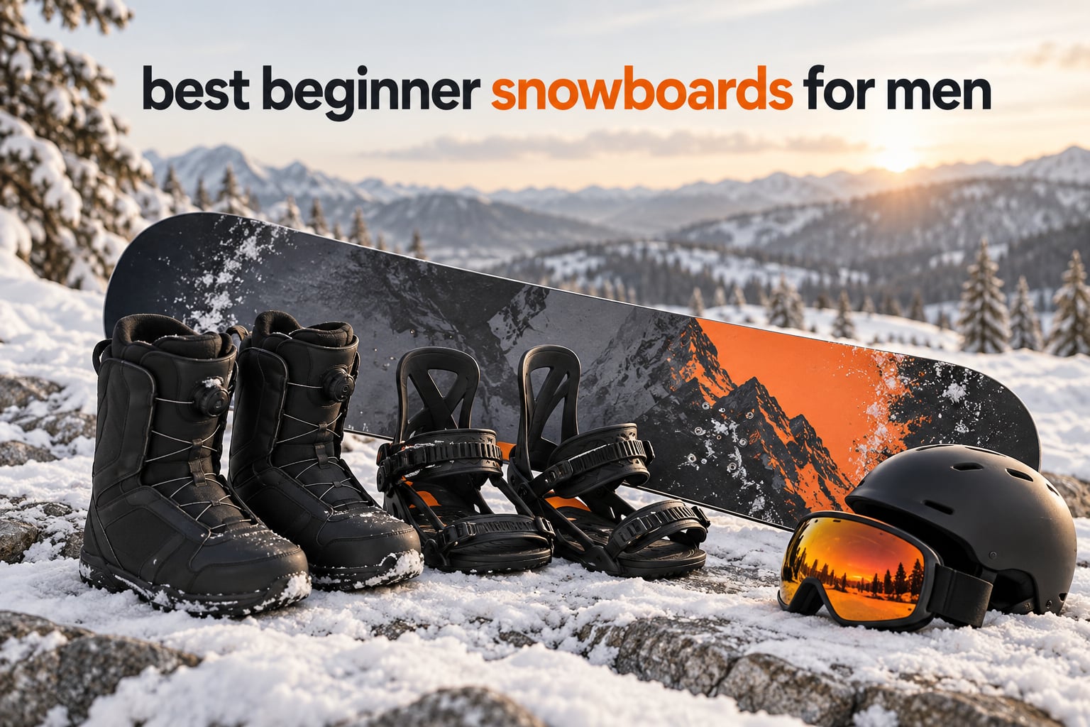 best beginner snowboards for men