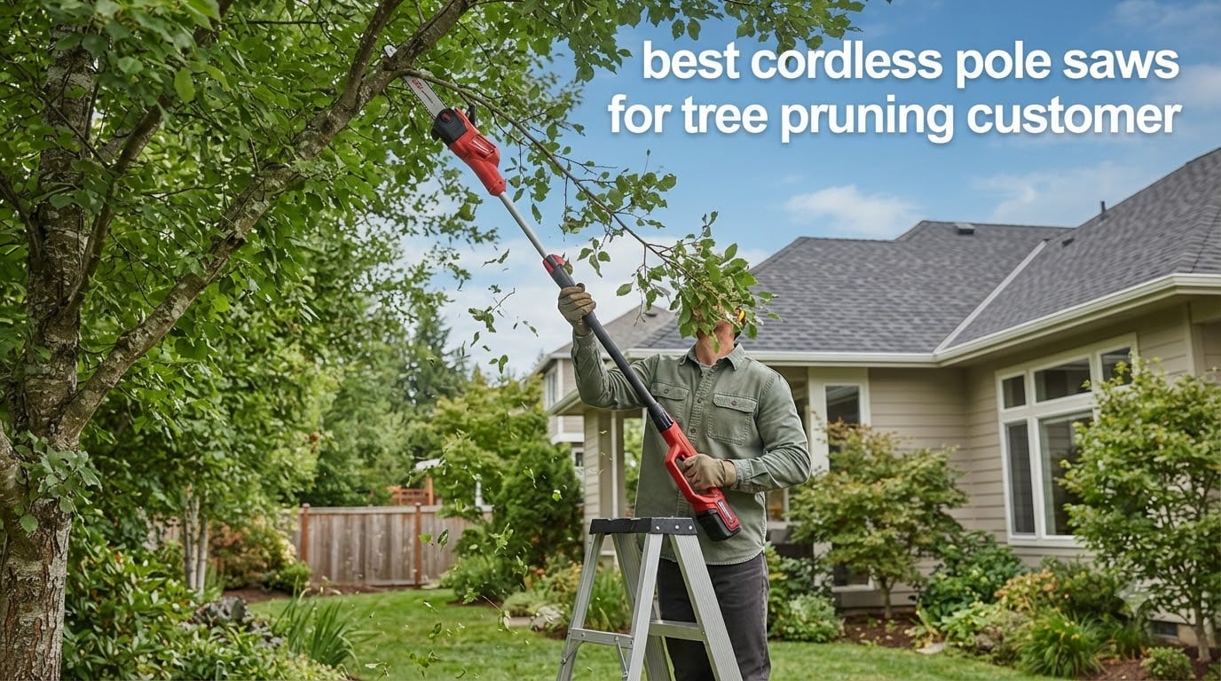 best cordless pole saws for tree pruning customer