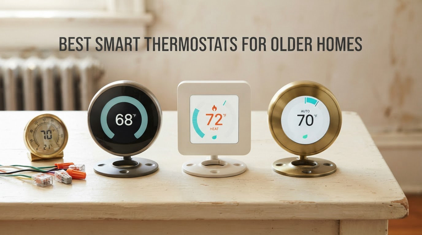 best smart thermostats for older homes