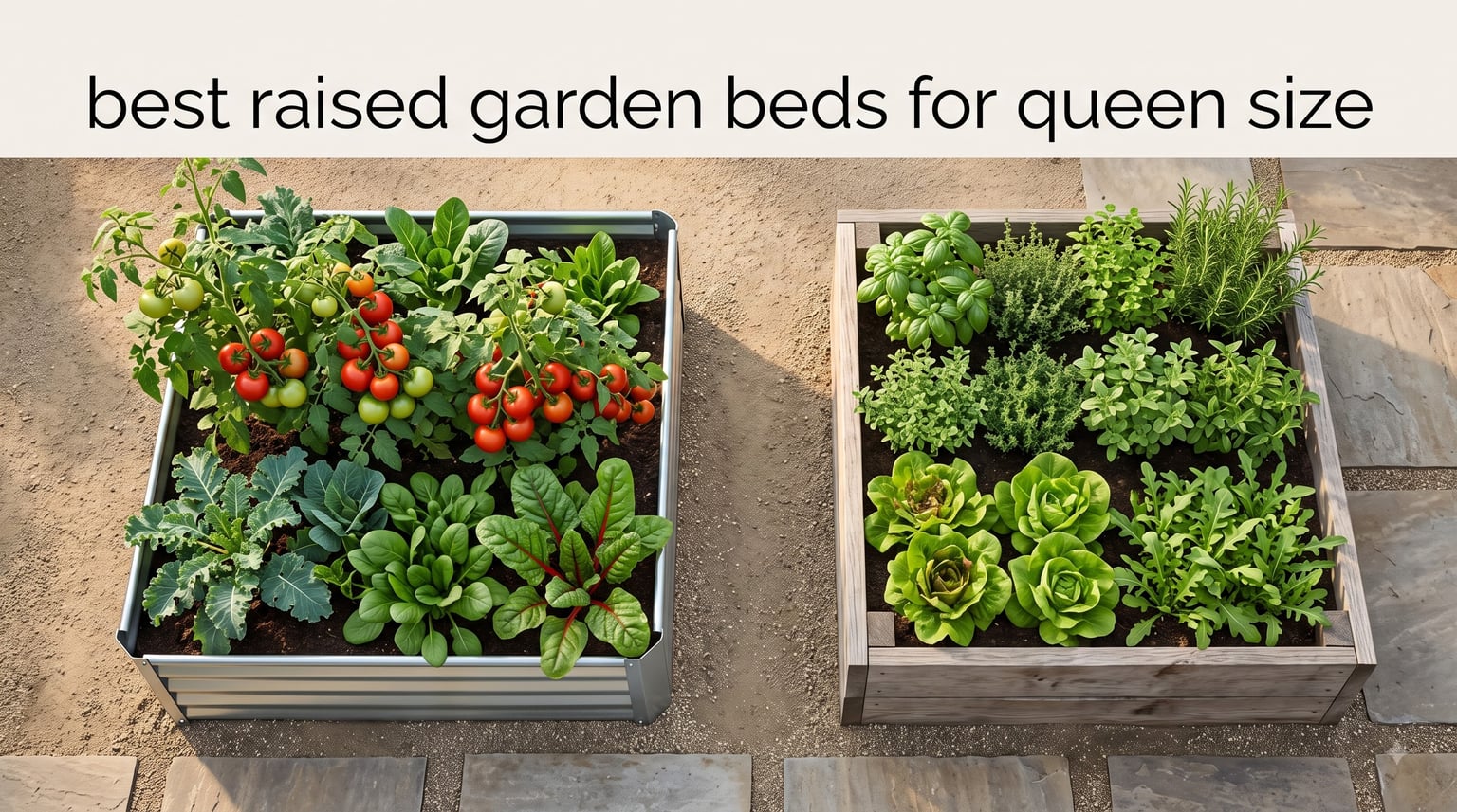 best raised garden beds for queen size