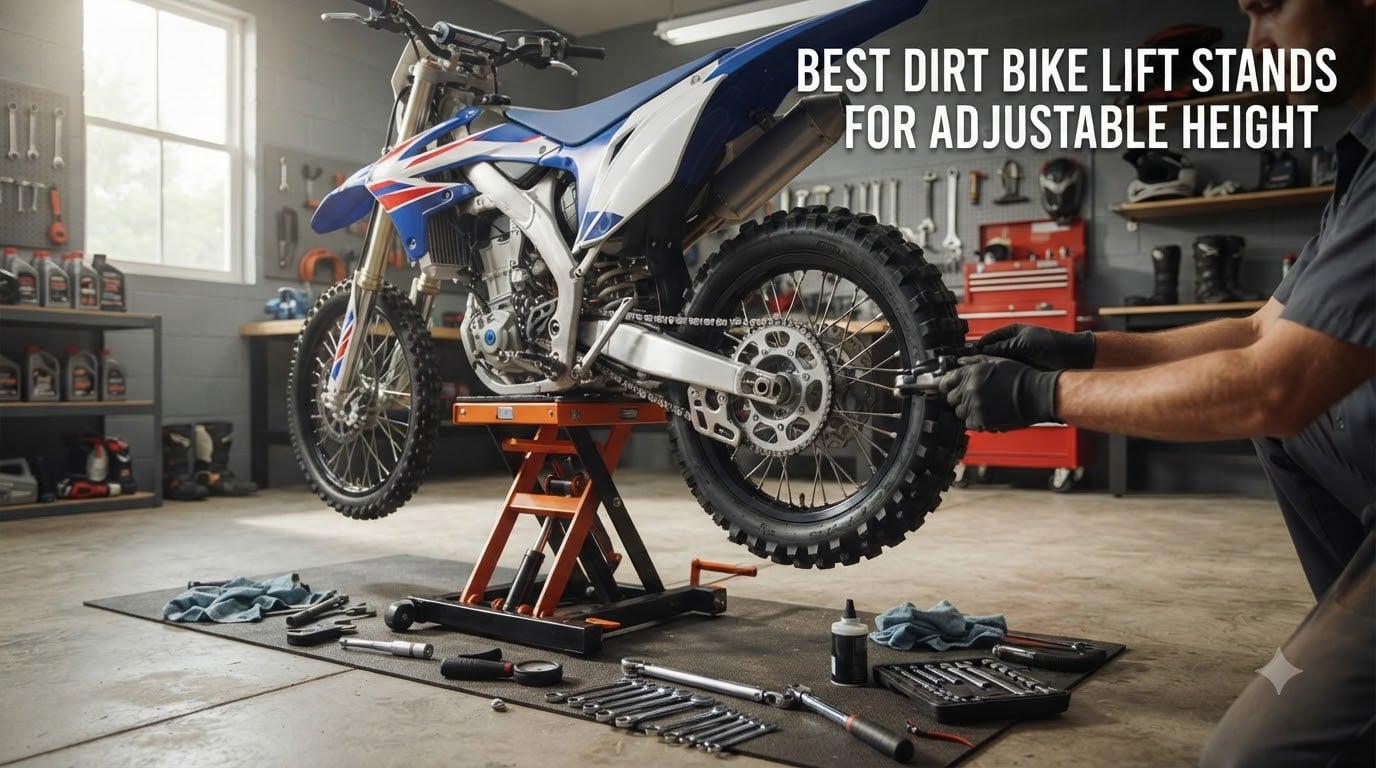 best dirt bike lift stands for adjustable height