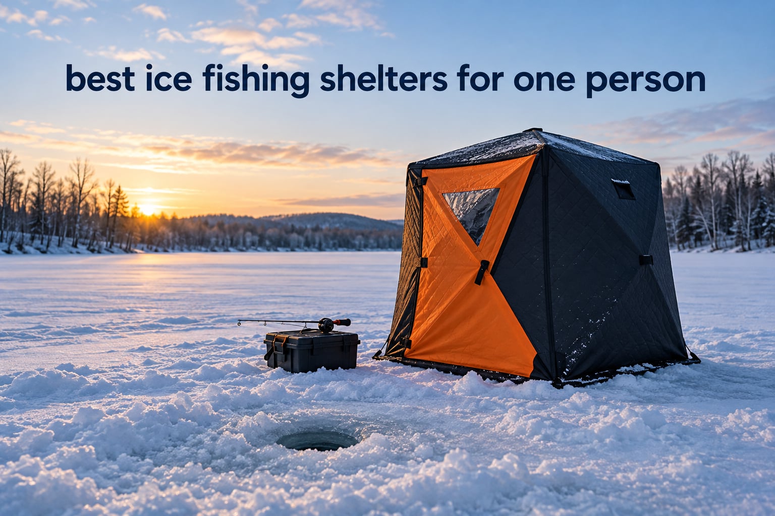 best ice fishing shelters for one person