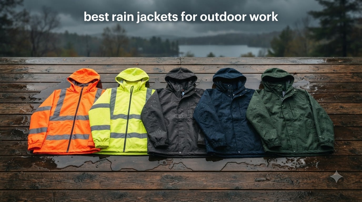 best rain jackets for outdoor work