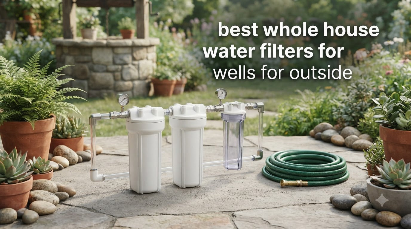 best whole house water filters for wells for outside