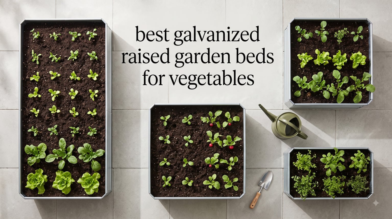 best galvanized raised garden beds for vegetables