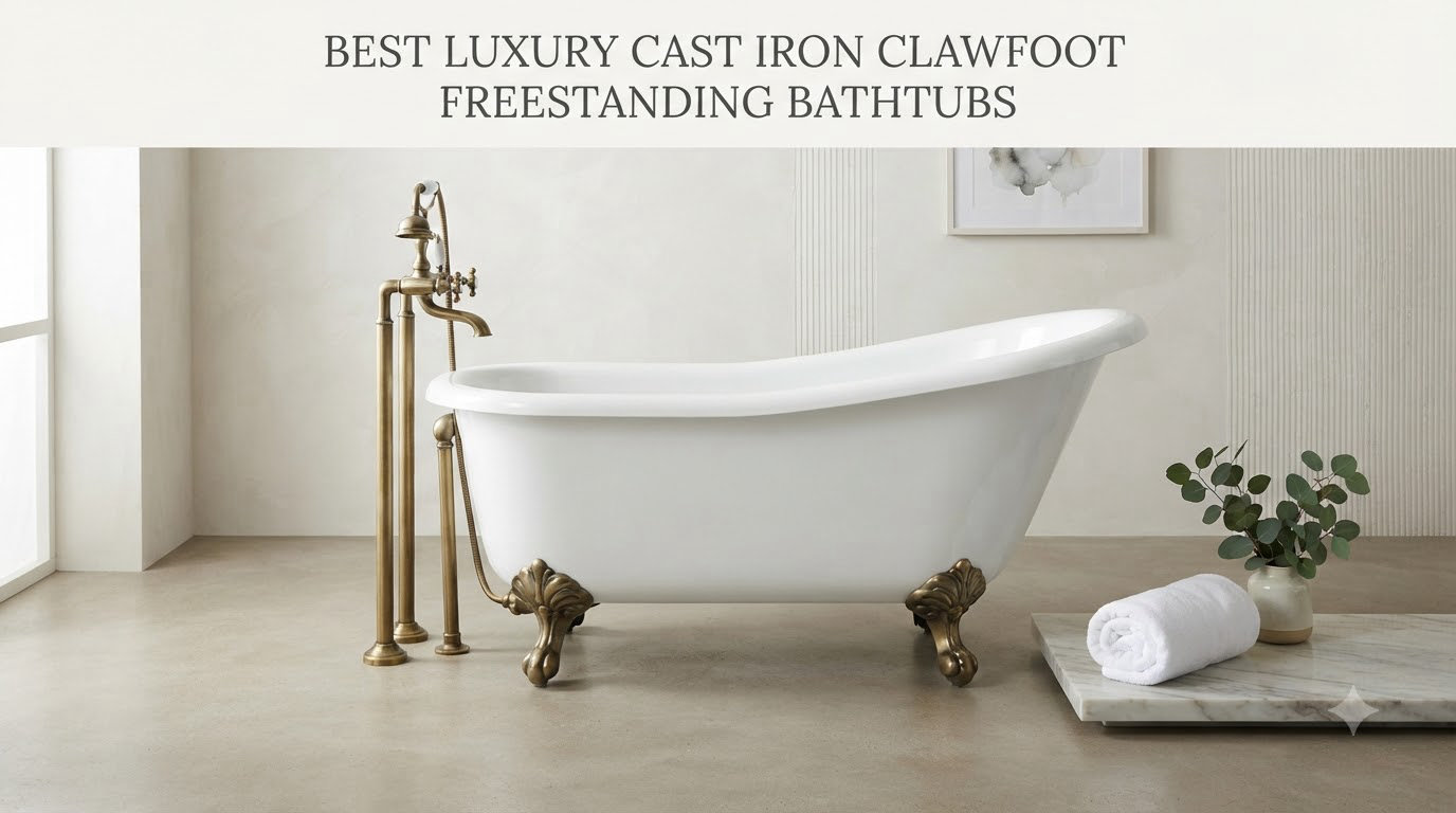 best luxury cast irons clawfoot freestanding bathtubs