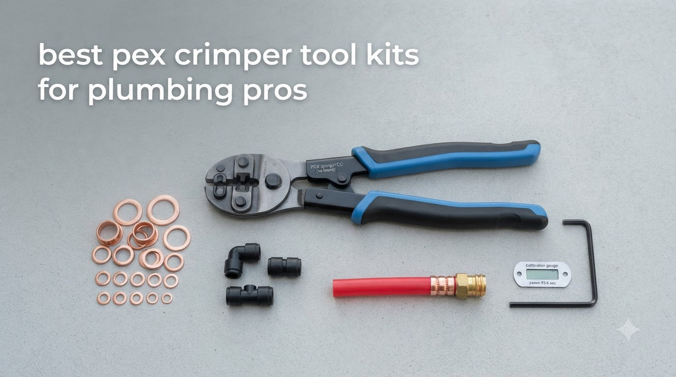 best pex crimper tool kits for plumbing pros
