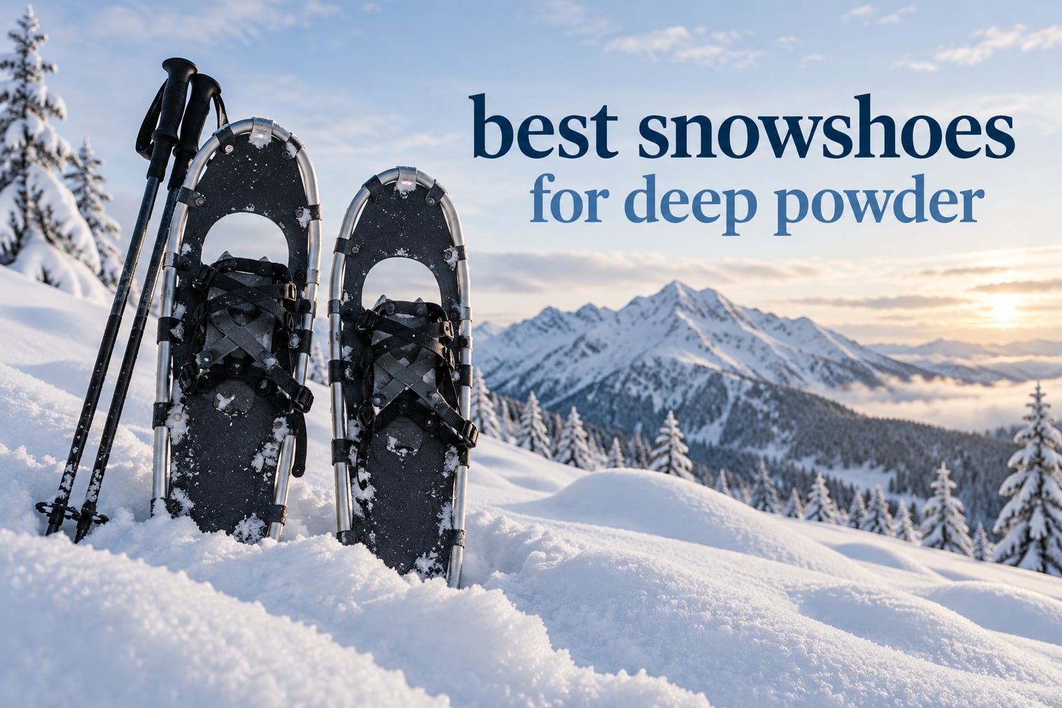 best snowshoes for deep powder