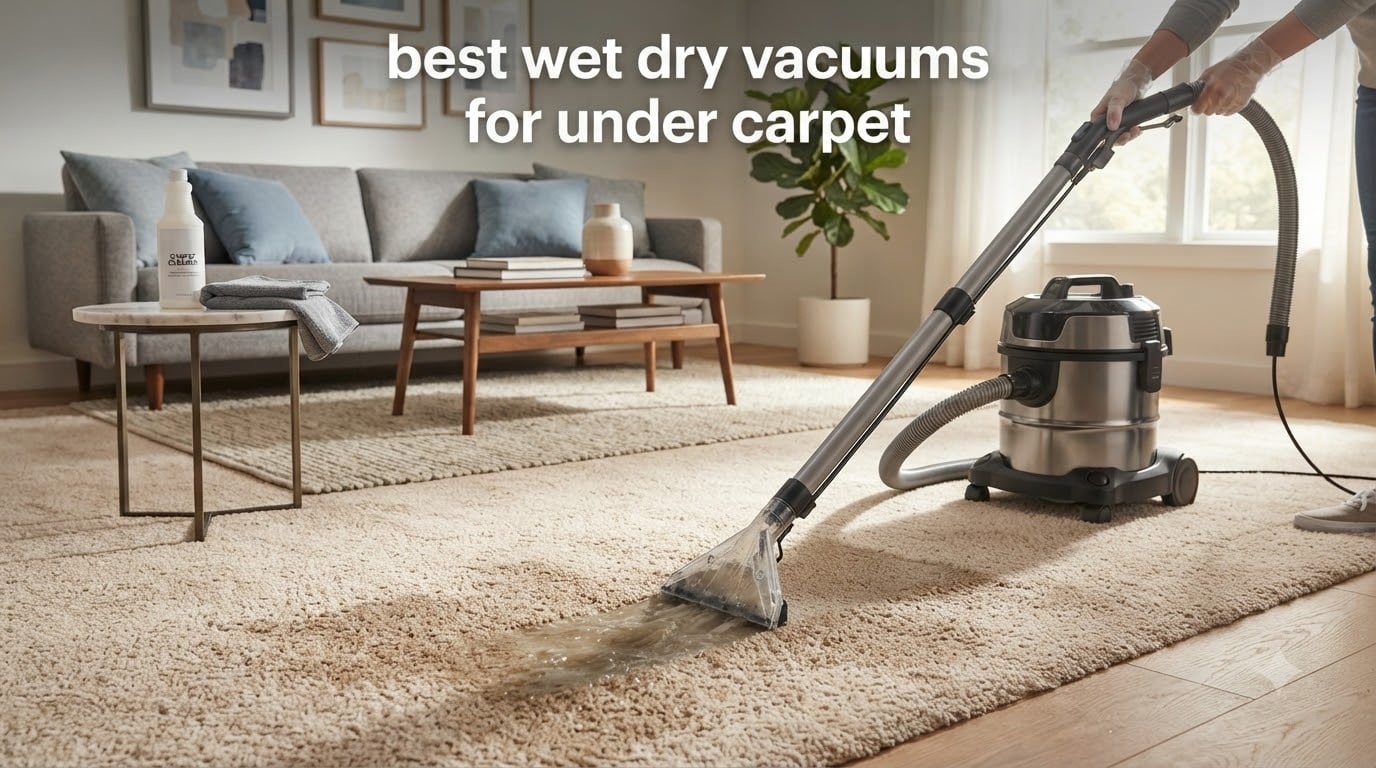 best wet dry vacuums for under carpet