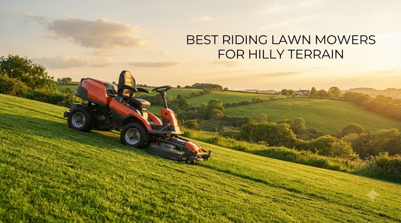 best riding lawn mowers for hilly terrain