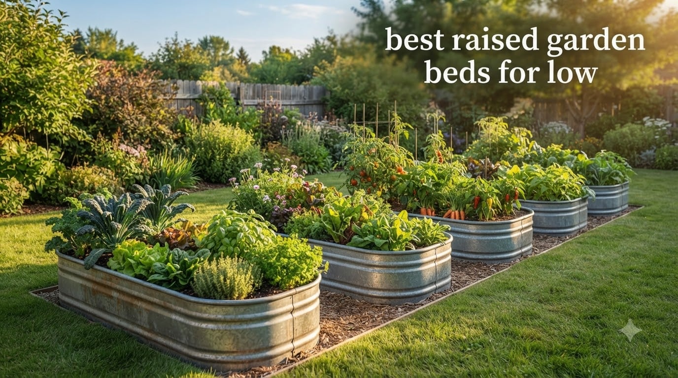 best raised garden beds for low