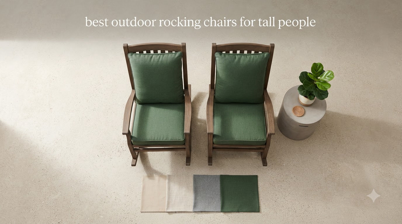 best outdoor rocking chairs for tall people