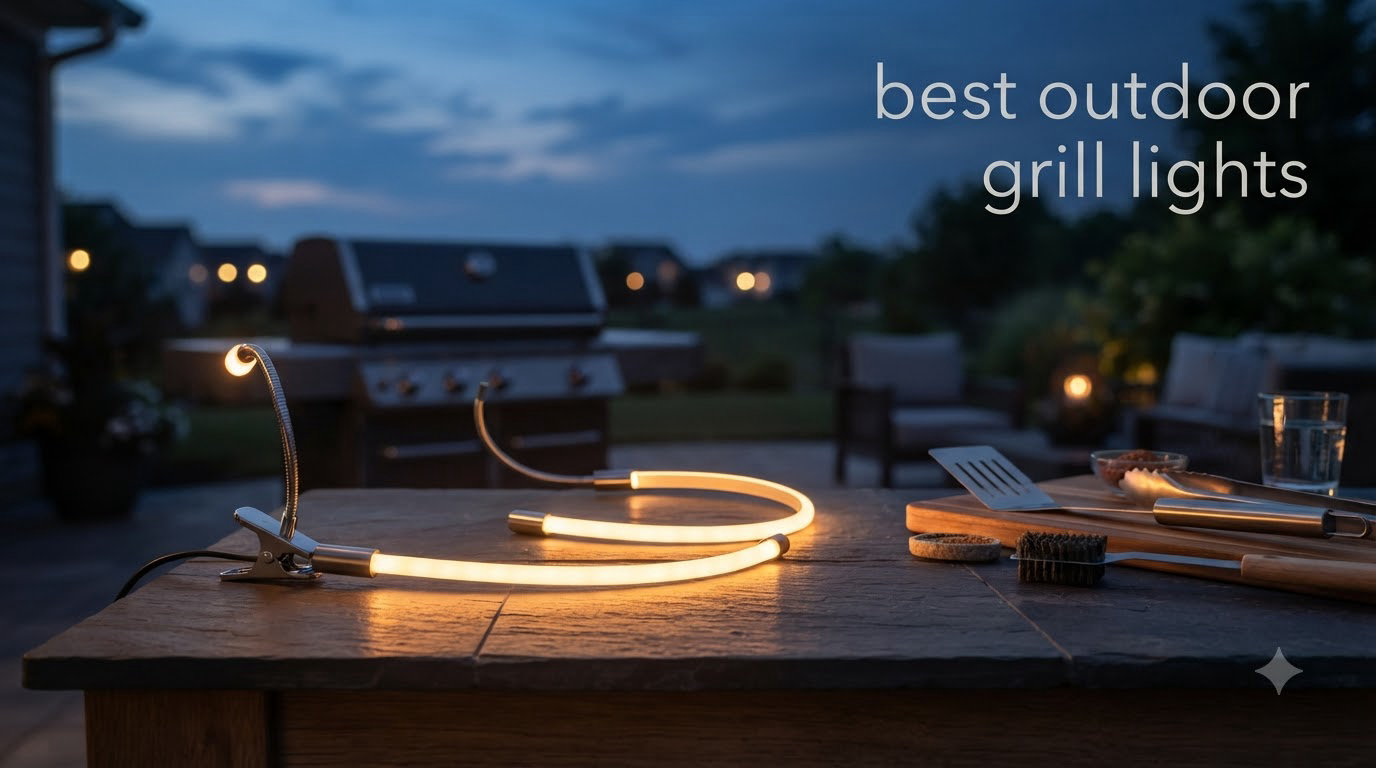 best outdoor grills lights