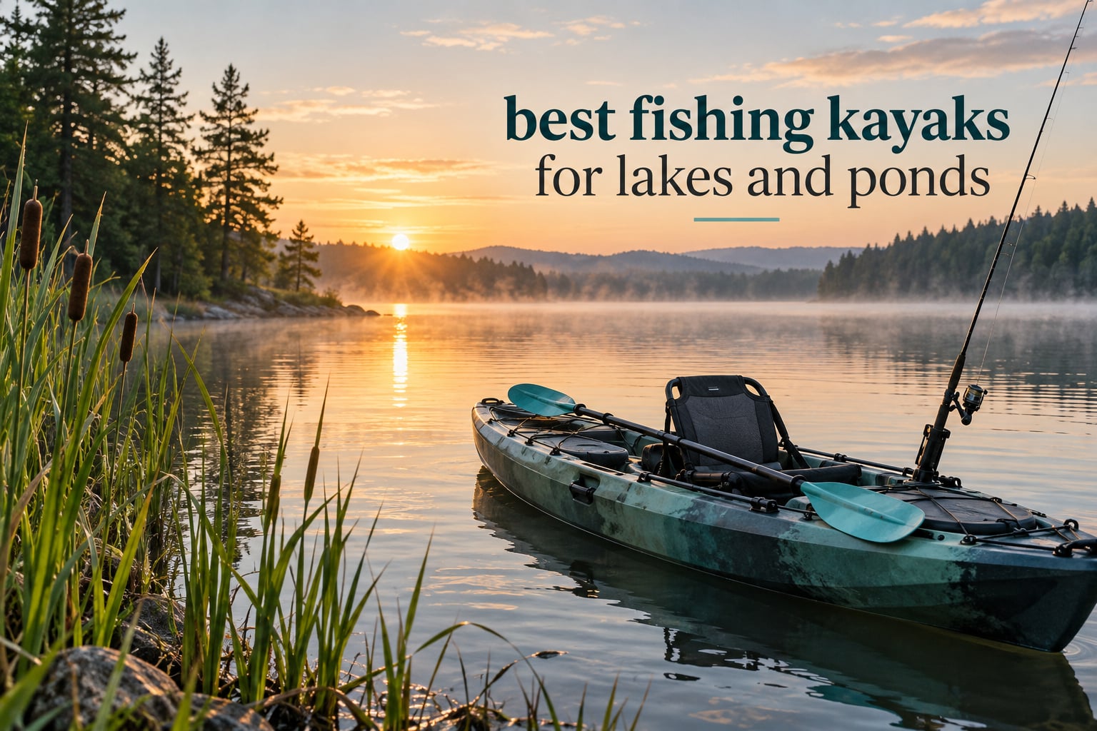 best fishing kayaks for lakes and ponds