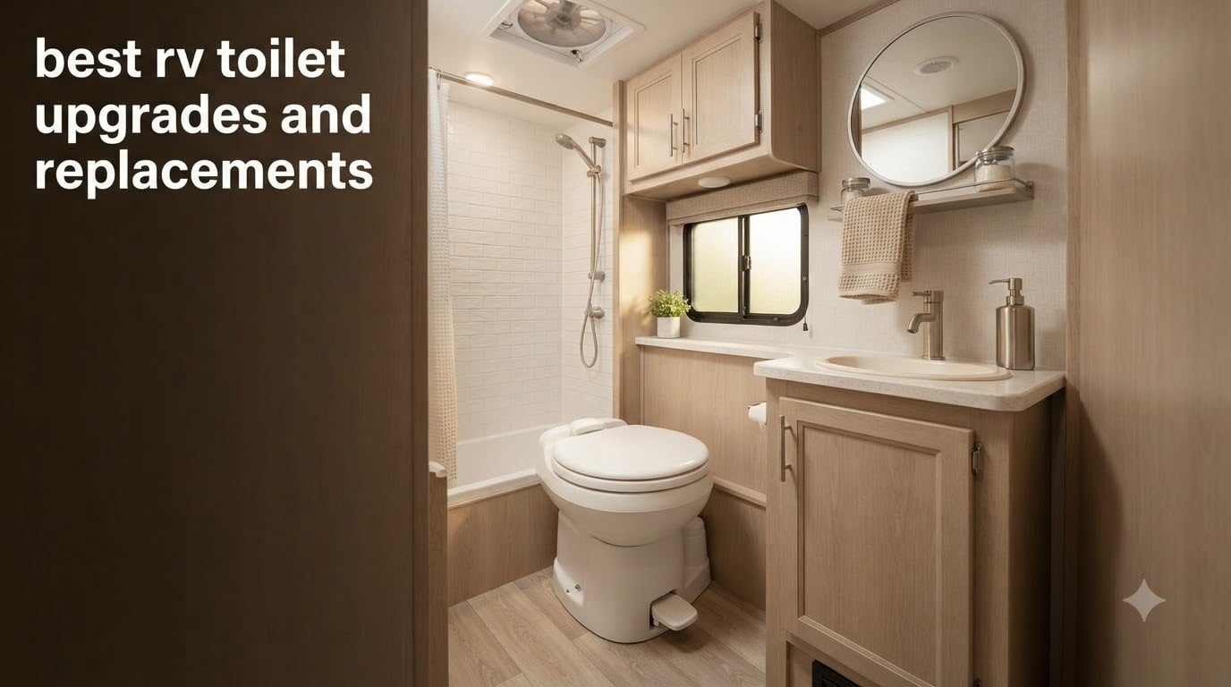 best rv toilet upgrades and replacements
