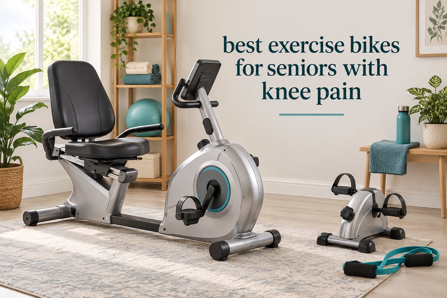 best exercise bikes for seniors with knee pain