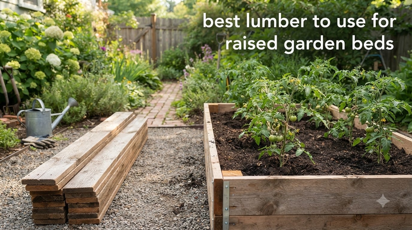best lumber to use for raised garden beds