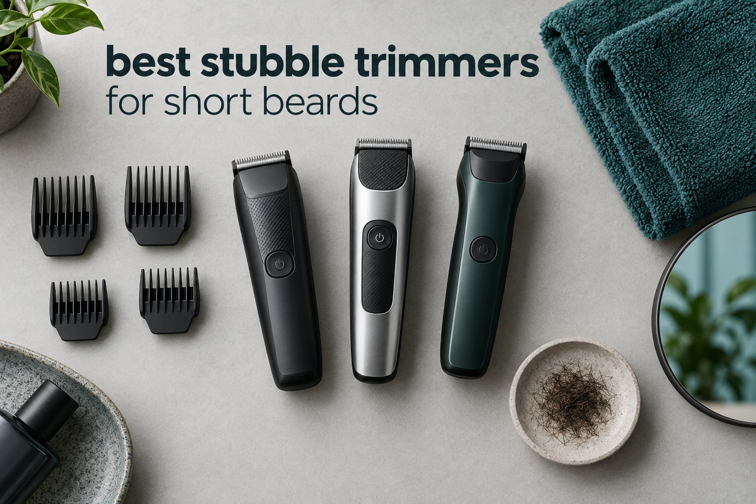 best stubble trimmers for short beards
